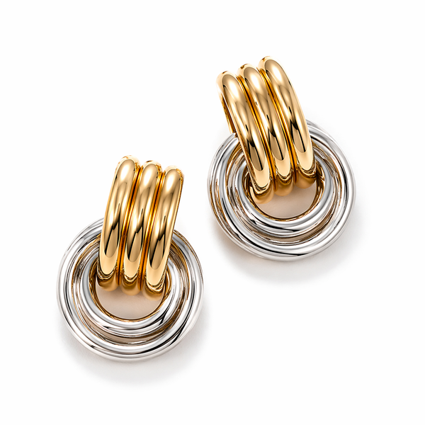 ELARA CONTRAST HOOPS