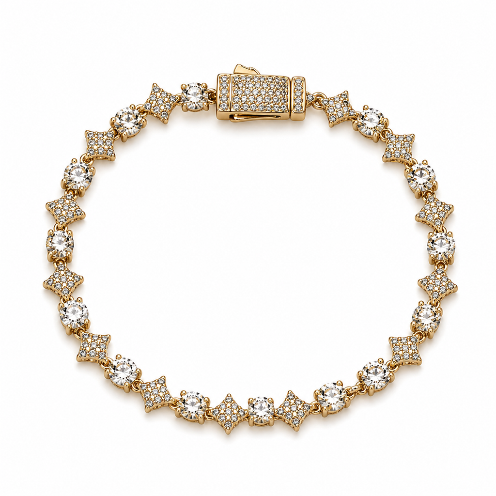 AURUM STAR LINK BRACELET