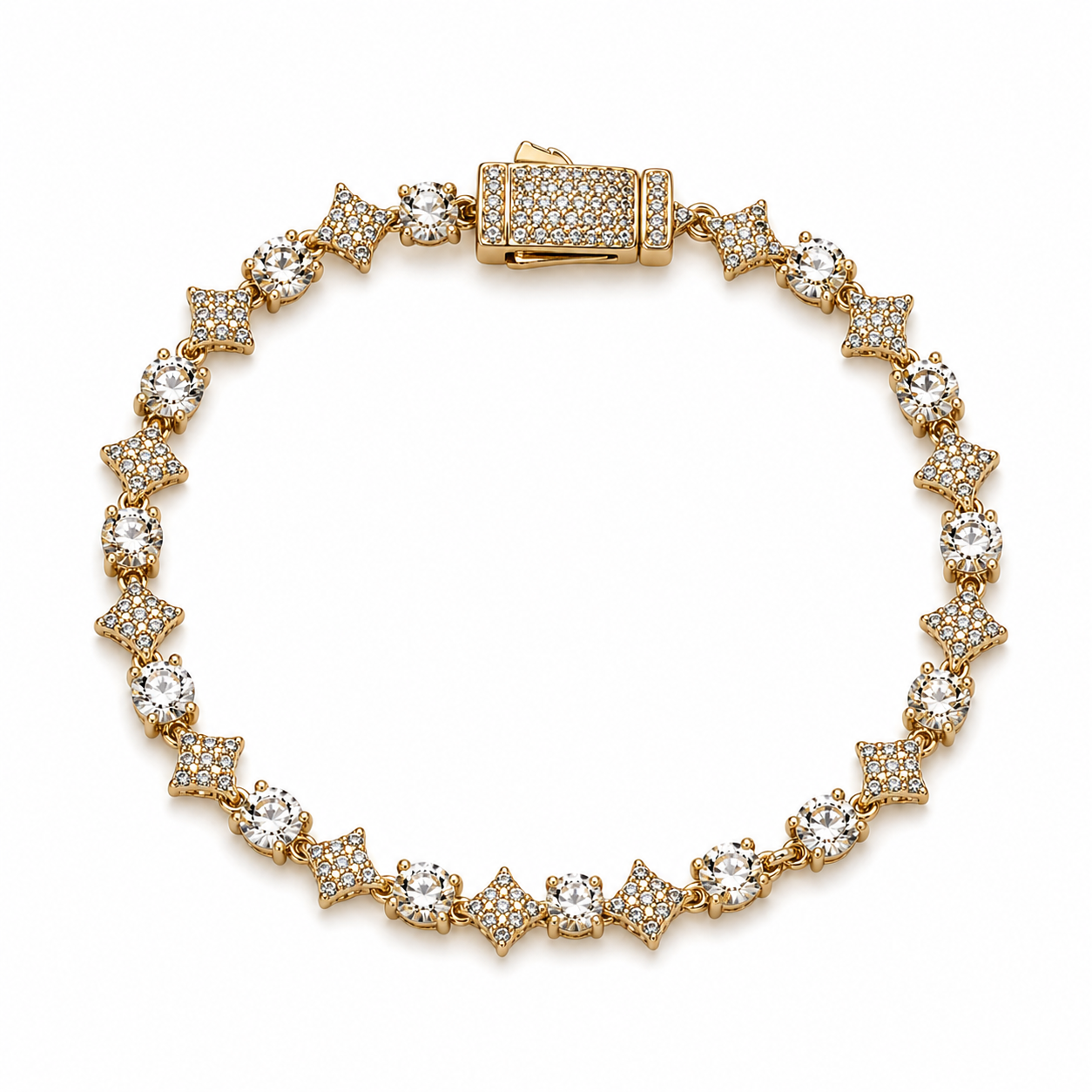 AURUM STAR LINK BRACELET