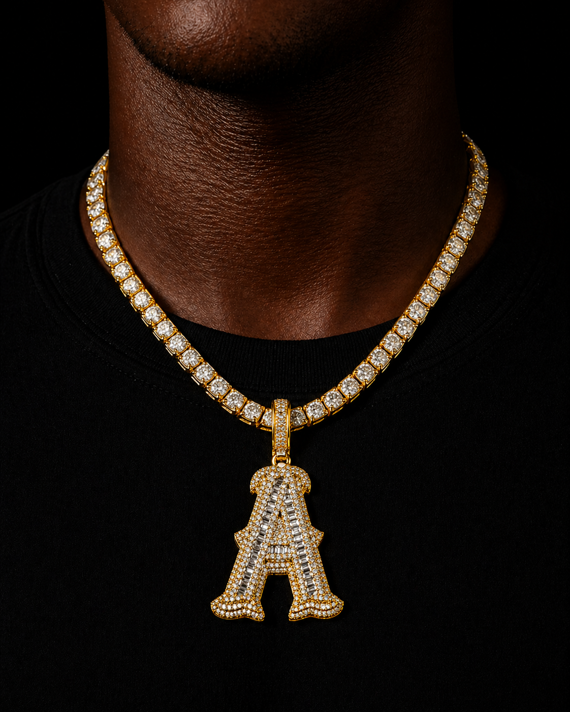 ÉCLAT LETTER CHAIN - GOLD