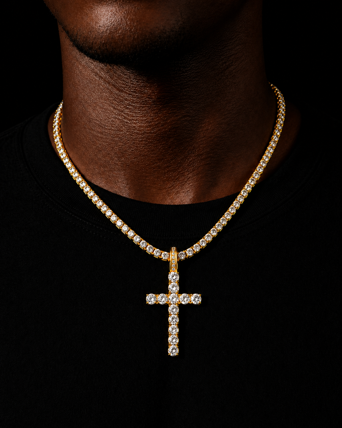 ICED FAITH NAME | GOLD