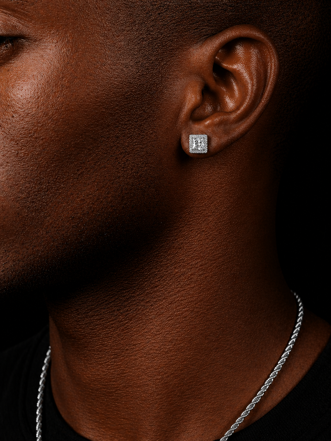 SQUARE HALO STUDS