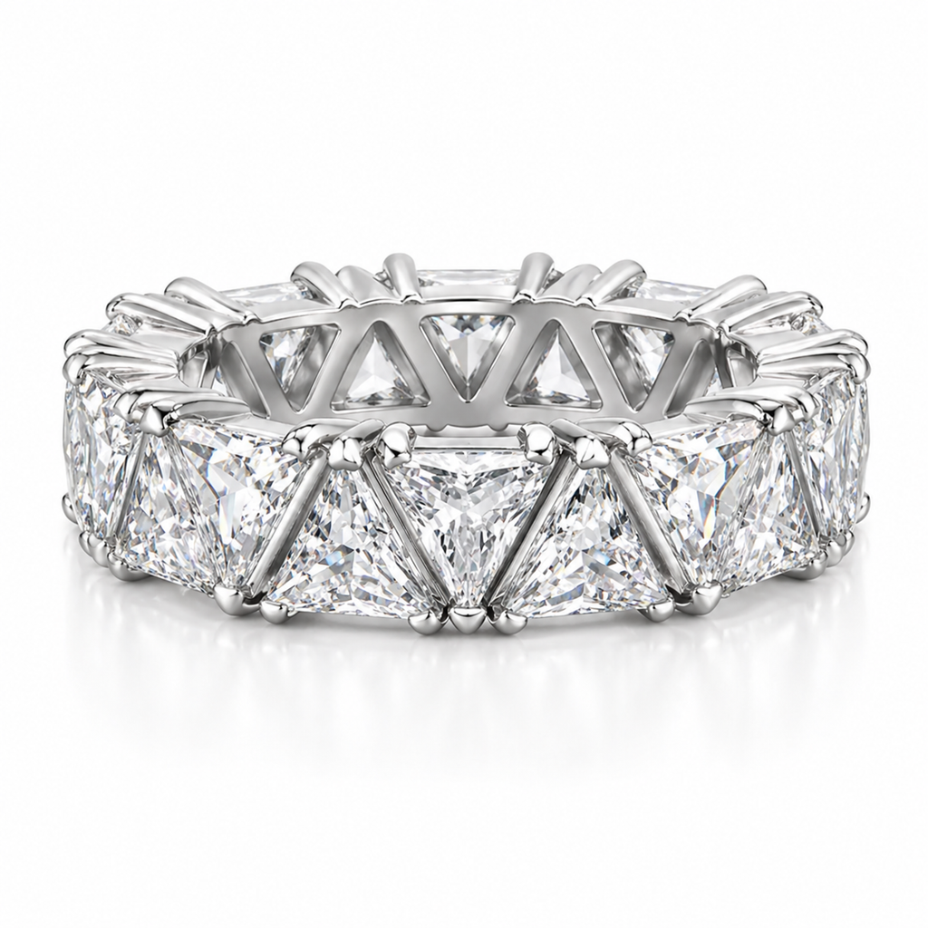 TRINITY ICE BAND RING