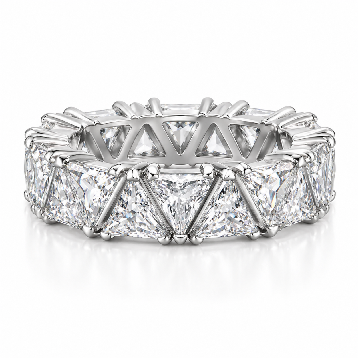 TRINITY ICE BAND RING