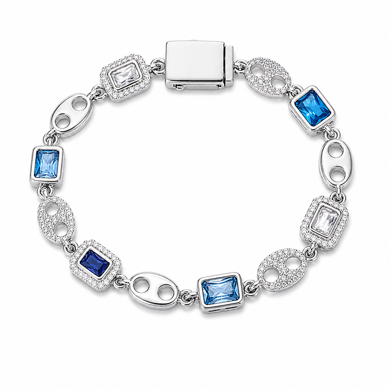 Riviera Link Bracelet | Silver