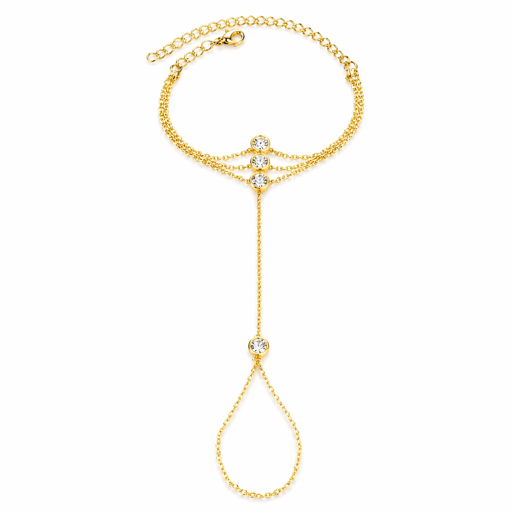 LILIA HAND CHAIN - GOLD