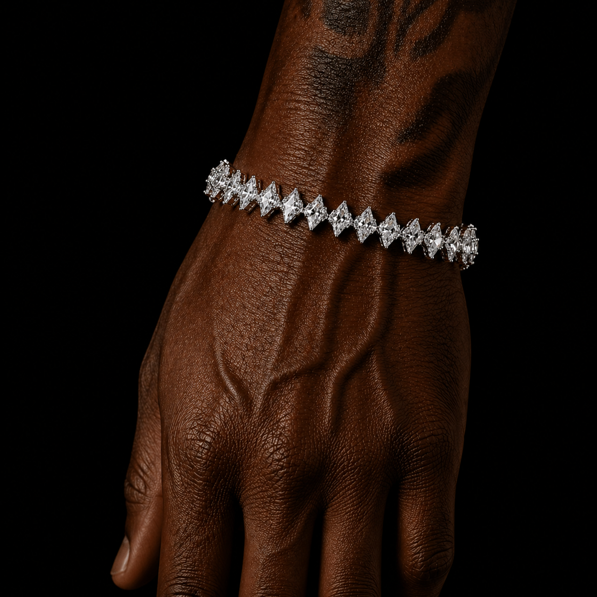 ICED SPIKE TENNIS - SILVER
