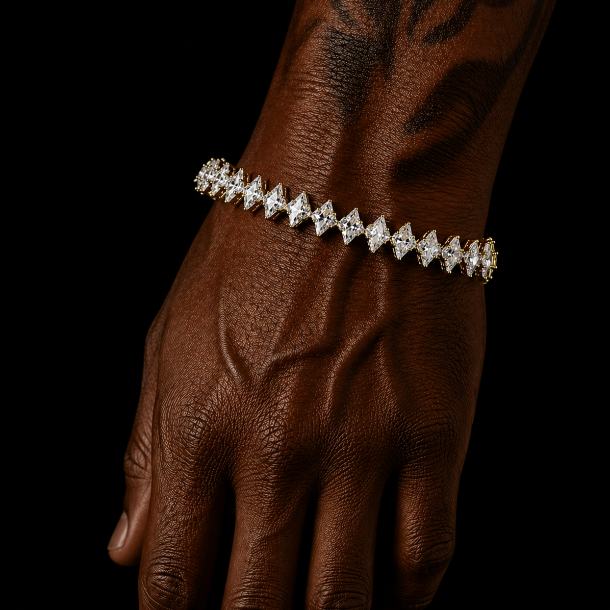 ICED SPIKE TENNIS - GOLD