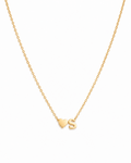 ÉCLAT INITIAL HEART NECKLACE