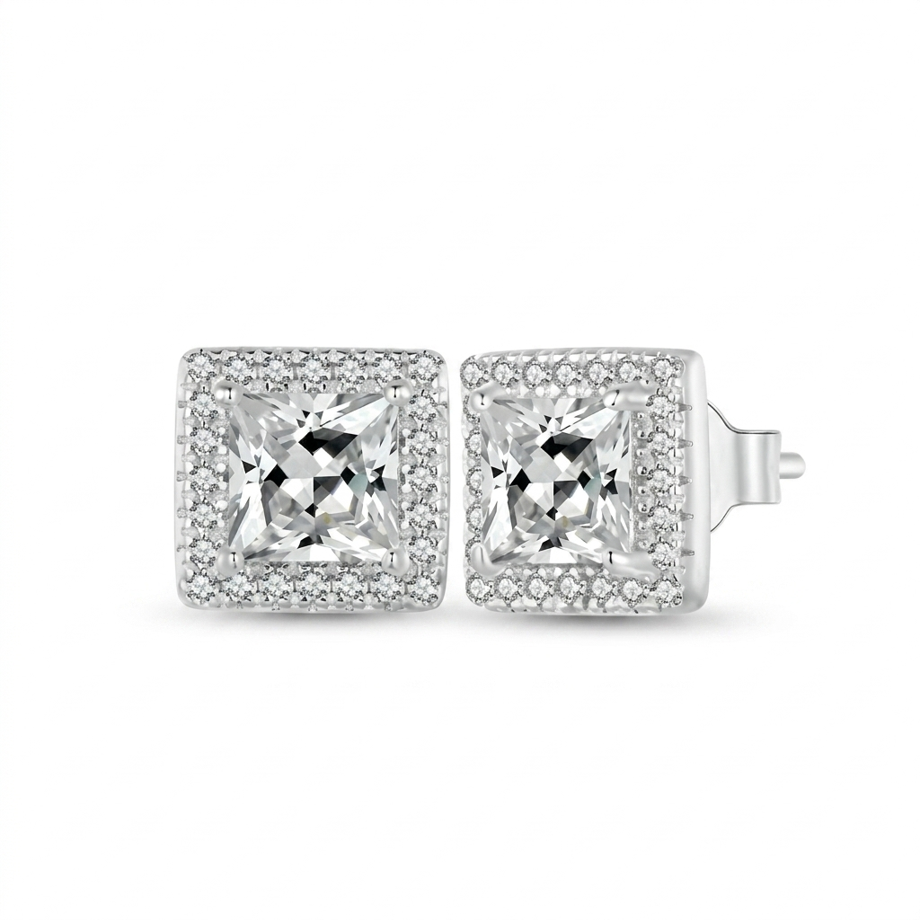 SQUARE HALO STUDS