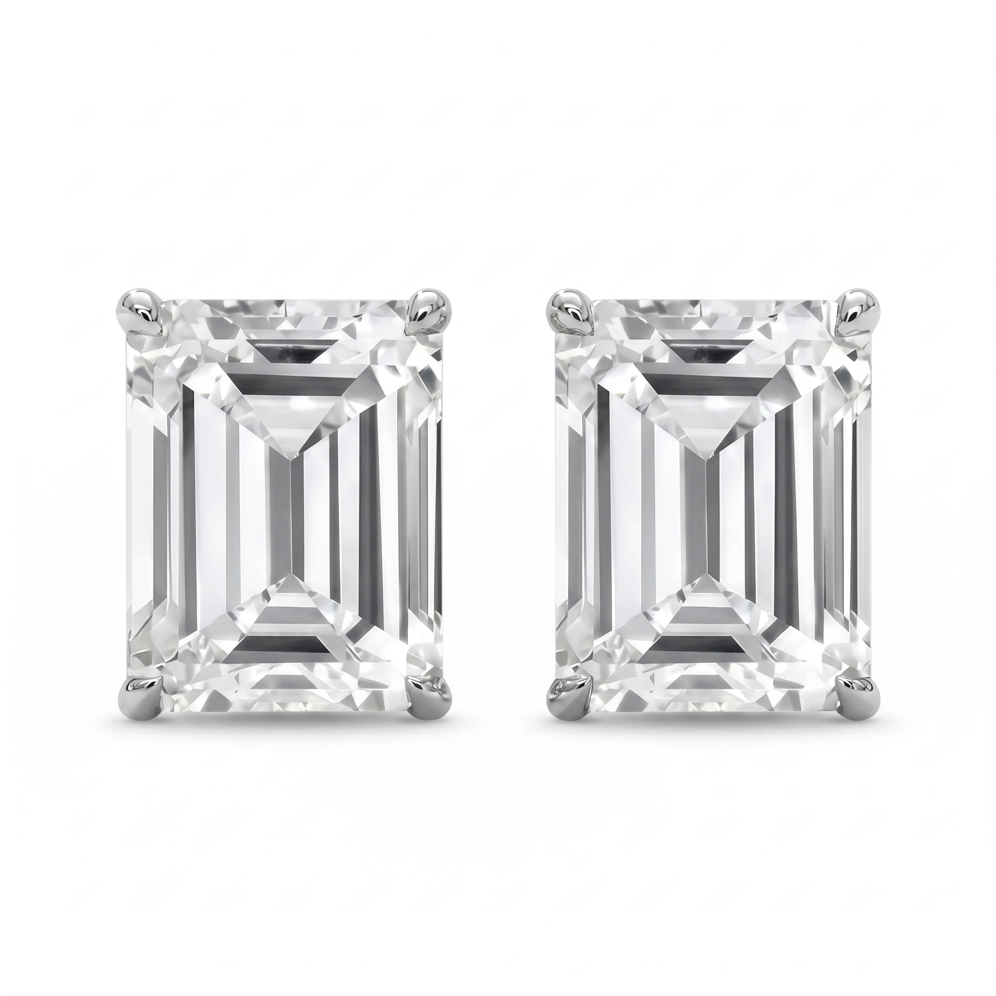 EMERALD STUD EARRINGS