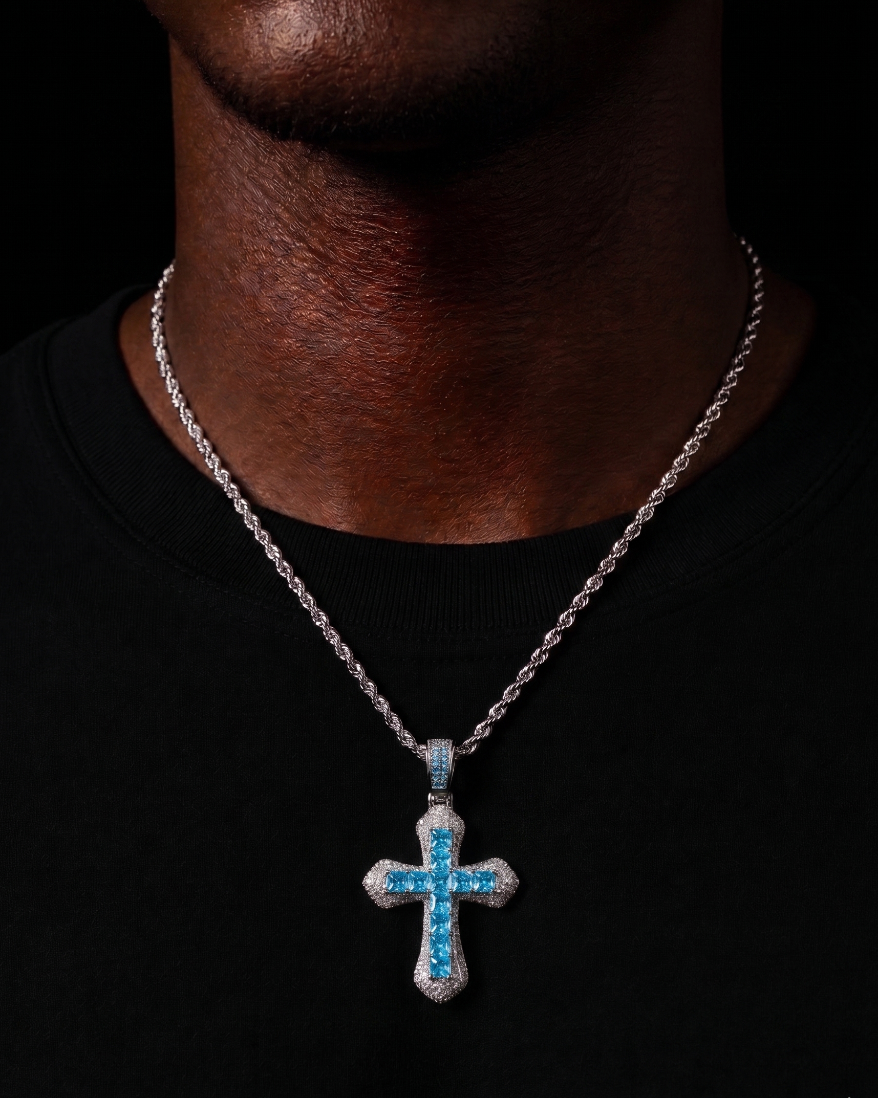 Fallen Angel Pendant | Blue